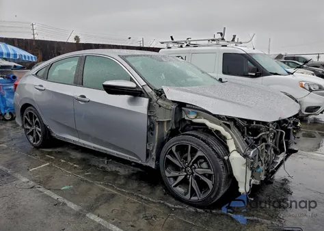 2020 Honda Civic Sport из США, поврежденный, VIN 19XFC2F88LE203904